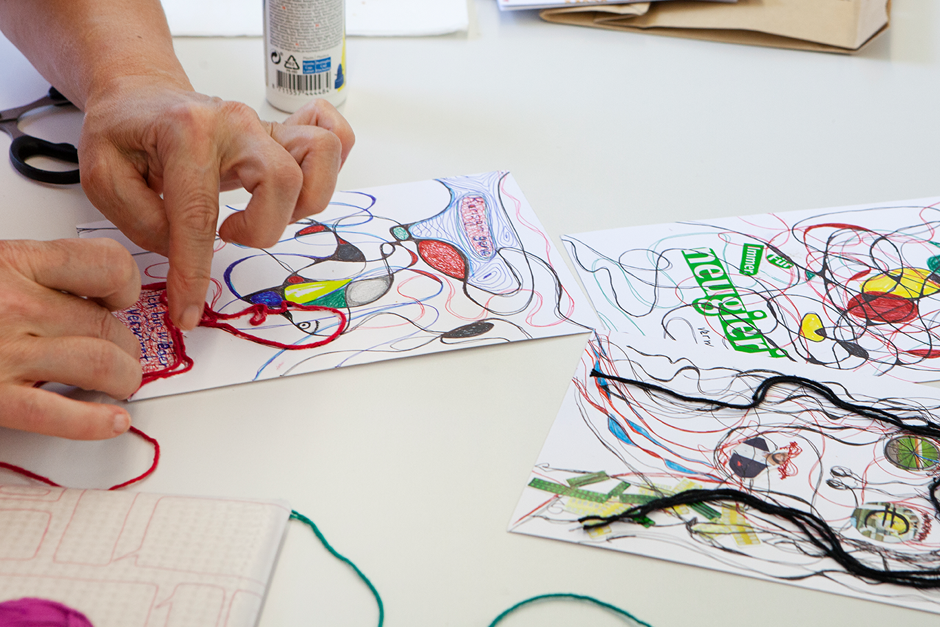 Feminist stitching workshop image