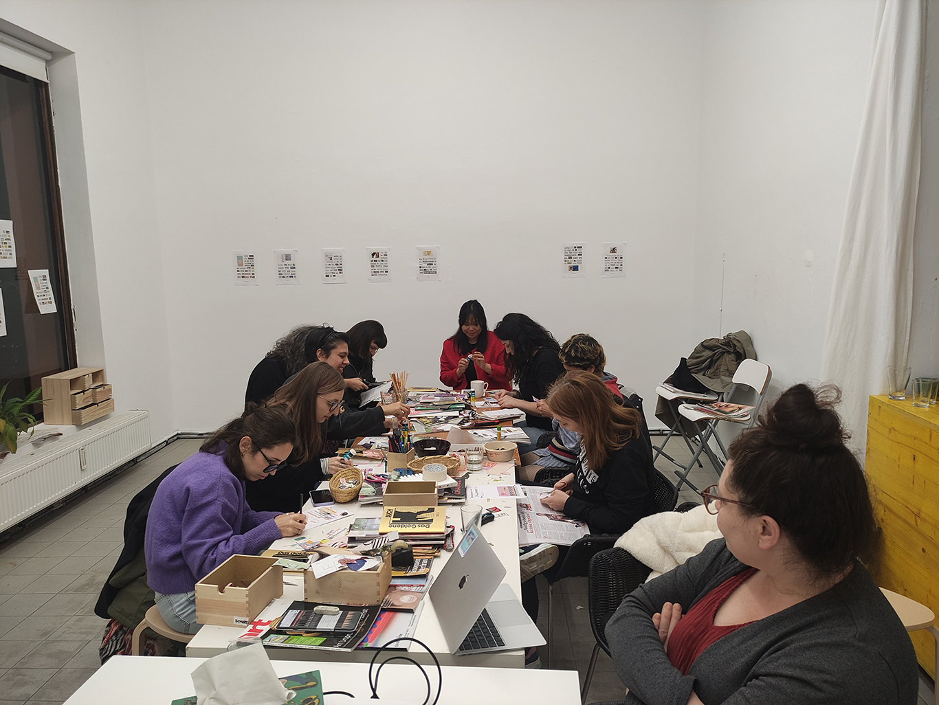 Herta Müller Word-Collage Workshop image