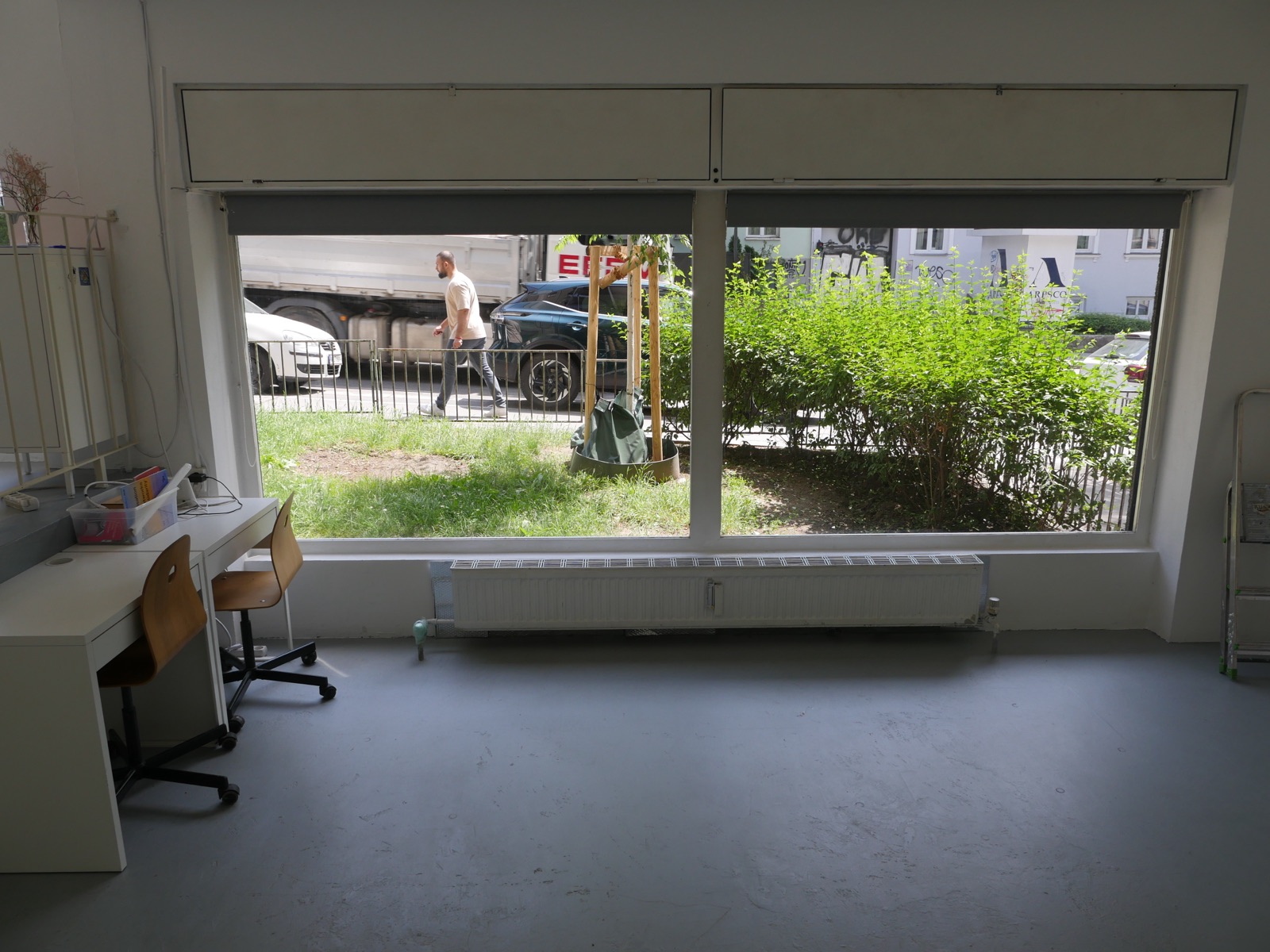 Empty Fabrikraum exhibition space